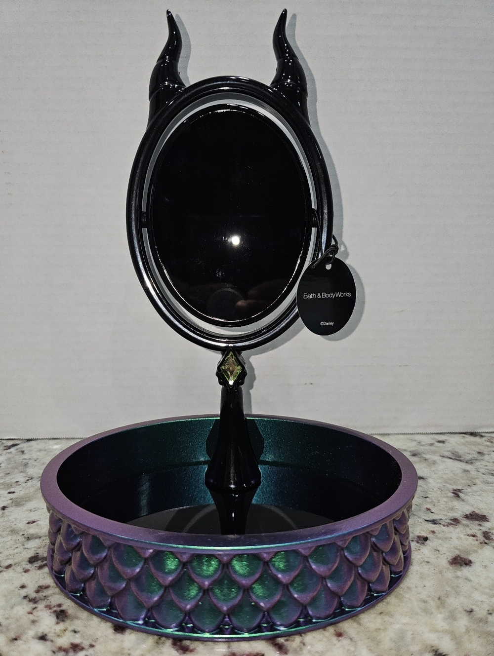 BBW Maleficent Body Care Tray with Mirror New In Box